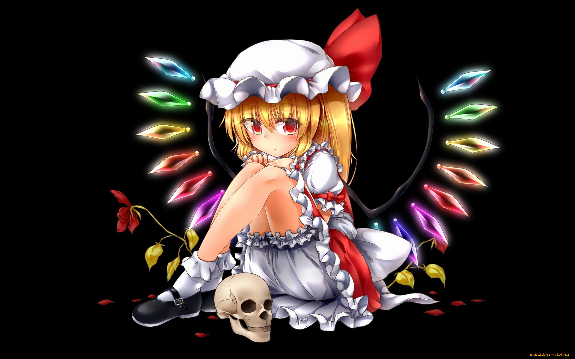 , touhou, flandre, scarlet